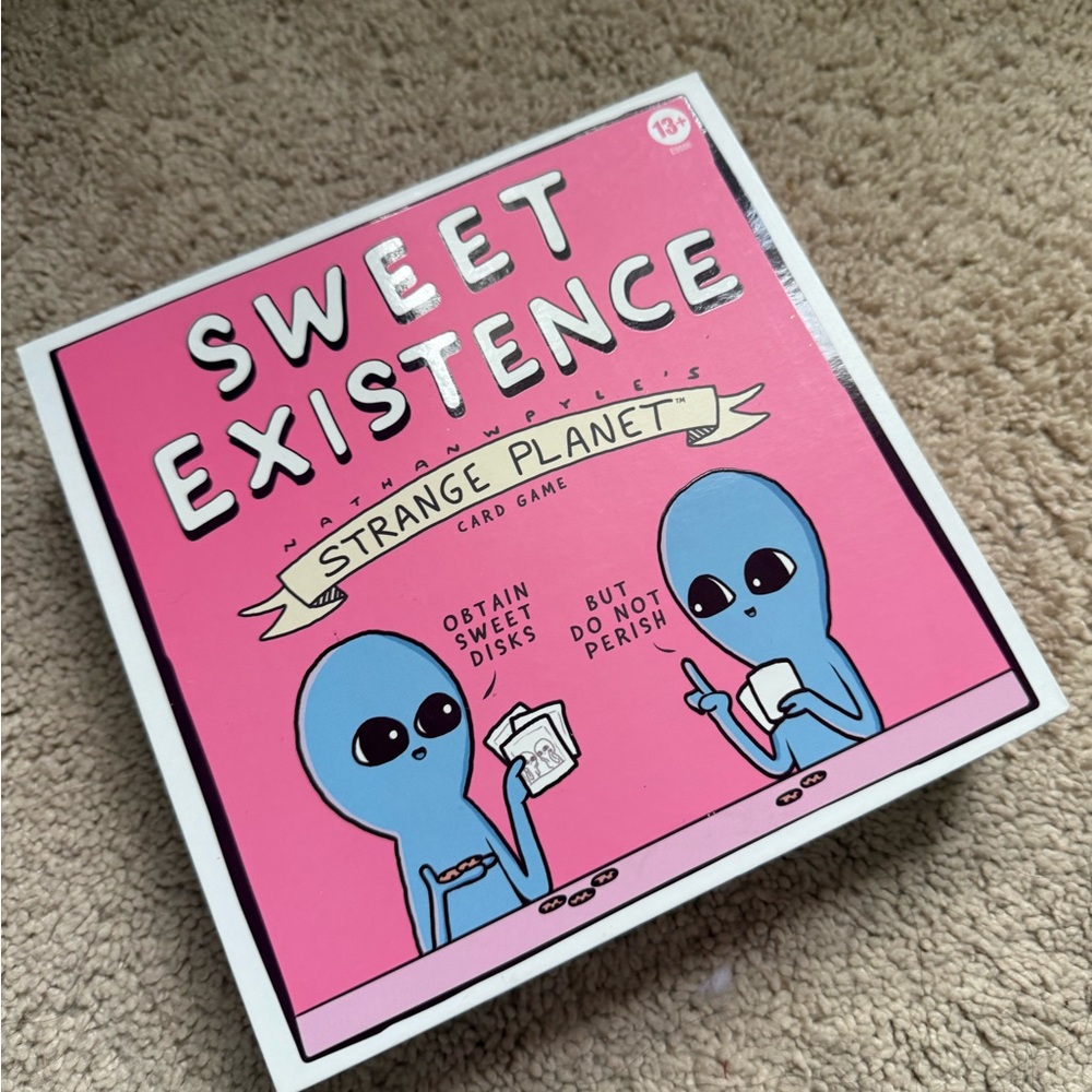 Hasbro Sweet Existence Card Game - Pink and Blue